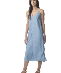 Synergy Organic Clothing Bi-Coastal Eucalyptus Slip Dress