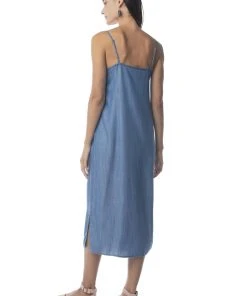 Synergy Organic Clothing Bi-Coastal Eucalyptus Slip Dress