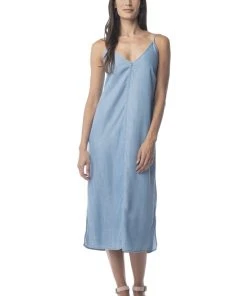 Synergy Organic Clothing Bi-Coastal Eucalyptus Slip Dress