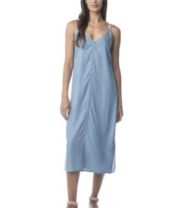 Synergy Organic Clothing Bi-Coastal Eucalyptus Slip Dress