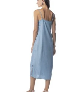 Synergy Organic Clothing Bi-Coastal Eucalyptus Slip Dress
