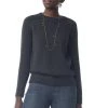 Synergy Organic Clothing Crew Sweater - Black Sale