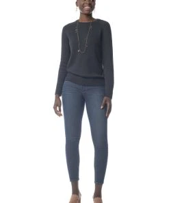 Synergy Organic Clothing Crew Sweater - Black Sale