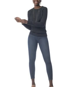 Synergy Organic Clothing Crew Sweater - Black Sale