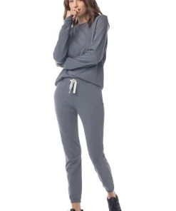 Synergy Organic Clothing Sale Fave Sweatshirt - Shadow