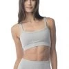 Synergy Organic Clothing Go To Yoga Bra - Heather Gray
