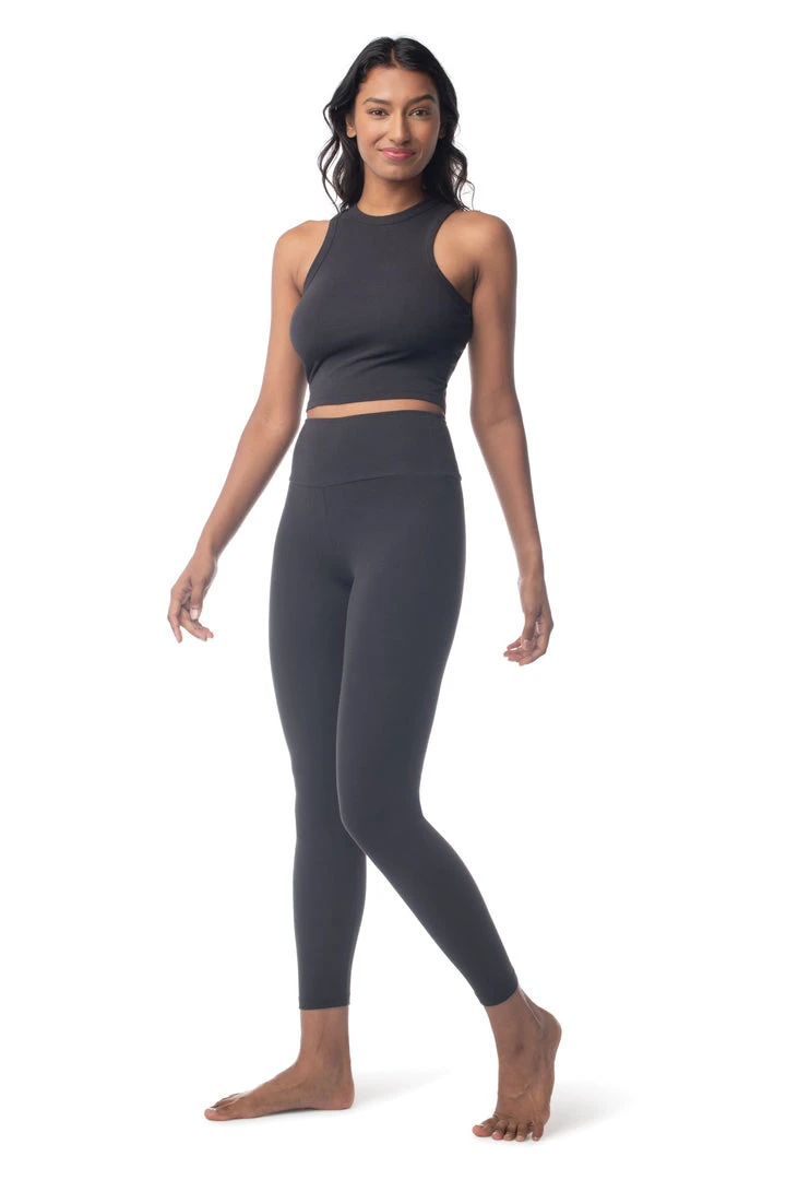 Synergy Organic Clothing Best Sellers Manipura Legging - Black Synergy Organic Clothing Best Sellers Manipura Legging - Black