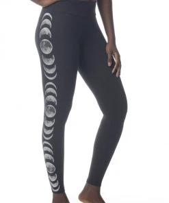 Synergy Organic Clothing Sale Moon Phases Basic Legging - Black