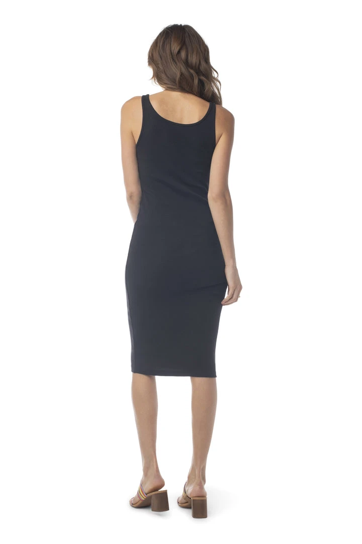 Synergy Organic Clothing Sale Rib Knit Foundation Dress - Black Synergy Organic Clothing Sale Rib Knit Foundation Dress - Black