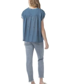 Synergy Organic Clothing Sale Embroidered Wear With All Top