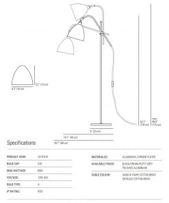 Ameico Task Floor Lamp Lighting