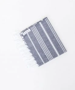 Amante Marketplace Home Goods Teleios Turkish Hand Towel - Navy