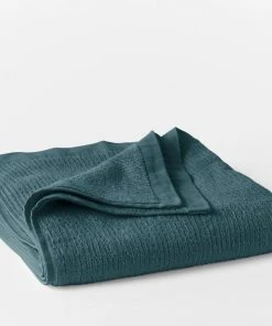 Coyuchi Best Sellers Temescal Ribbed Towels - Deep Ocean 4 Coyuchi Best Sellers Temescal Ribbed Towels - Deep Ocean