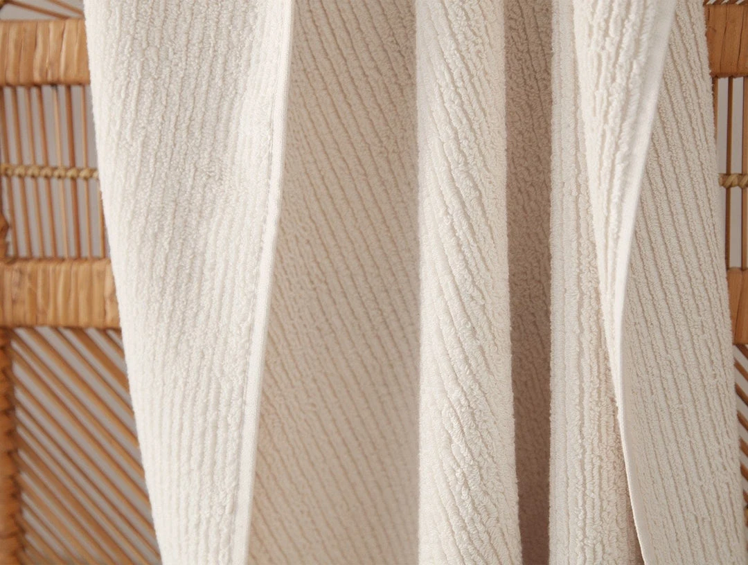 Coyuchi Temescal Ribbed Towels - Undyed Coyuchi Temescal Ribbed Towels - Undyed