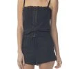 Synergy Organic Clothing Tencel Sleep Romper - Black
