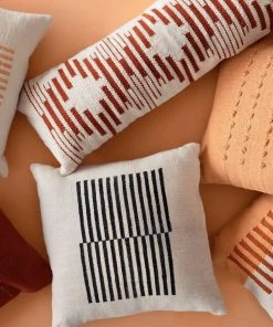 Casa Amarosa Terra Stripe Lumbar Pillow Cover Home Goods