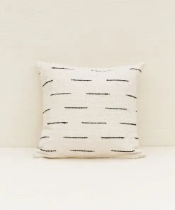 Territory Design Flecha Throw Pillow Cover - Cream