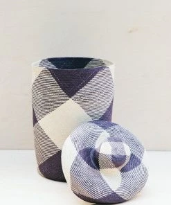 Territory Design Japa Tall Basket - Midnight Home Goods