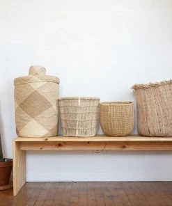 Territory Design Home Goods Japa Tall Basket - Natural