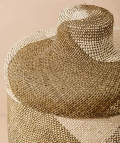 Territory Design Japa Tall Basket - Olive