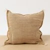 Territory Design Lines Throw Pillow Cover - Washed Black