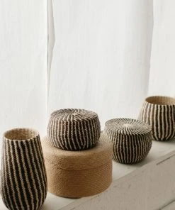 Territory Design Millet Lidded Basket Home Goods