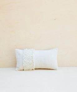Territory Design Raya Lumbar Pillow Cover - Cream