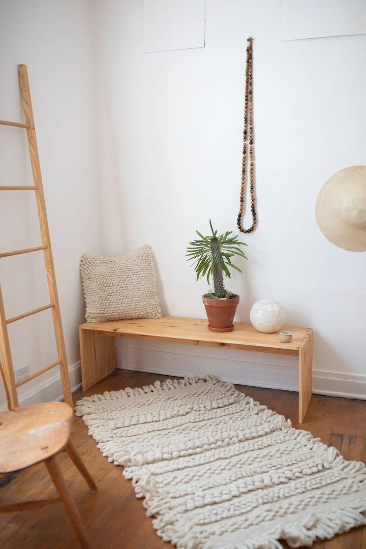 Territory Design Home Goods Resto Wool Rug - Cream Territory Design Home Goods Resto Wool Rug - Cream