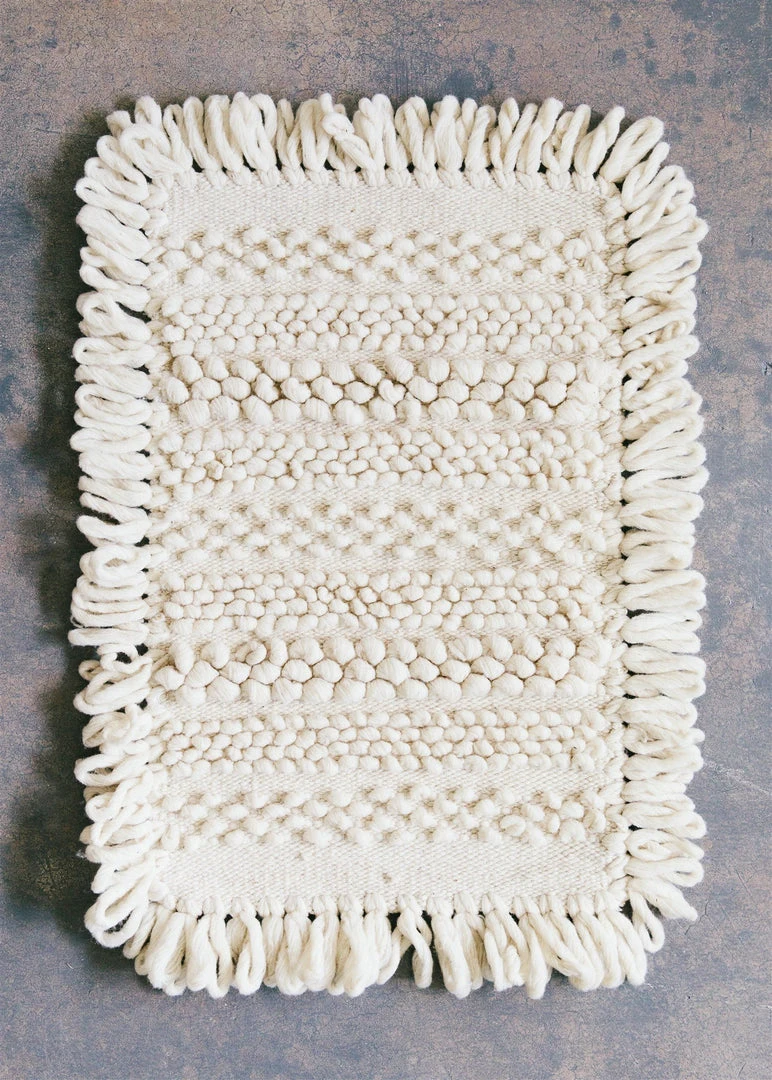 Territory Design Home Goods Resto Wool Rug - Cream Territory Design Home Goods Resto Wool Rug - Cream