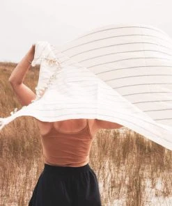 Territory Design Tunisian Beach / Bath Towel - Cream