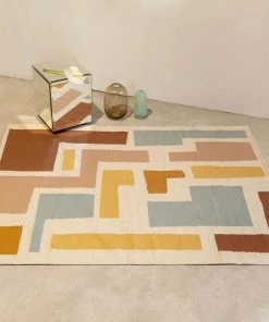 Kiliim Tetris Wool Rug New Arrivals
