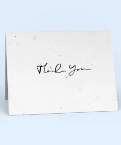 Cute Root Assorted Thank You Plantable Cards - 10 Pack Greeting Cards