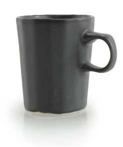 The Bright Angle Porcelain Doubleshot Espresso Cup - Mica Black Home Goods