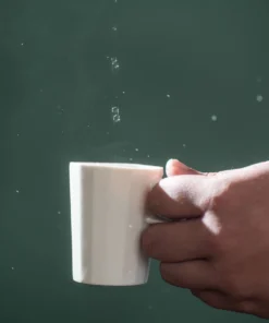 The Bright Angle Porcelain Doubleshot Espresso Cup - Rosemary Green Home Goods