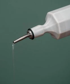 The Bright Angle Elixir Porcelain Olive Oil Bottle - Silk White Best Sellers