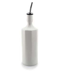 The Bright Angle Elixir Porcelain Olive Oil Bottle - Silk White Best Sellers