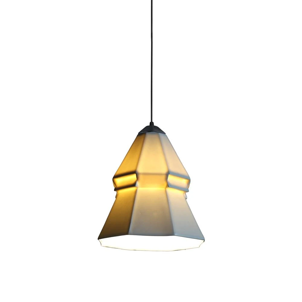 The Bright Angle Expansion 3 Porcelain Pendant Light The Bright Angle Expansion 3 Porcelain Pendant Light