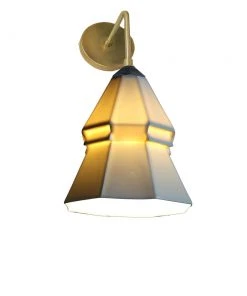 The Bright Angle Expansion 3 Porcelain Wall Sconce Lighting