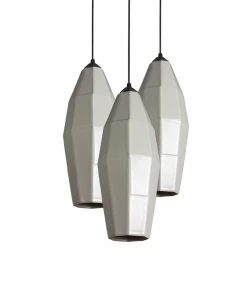The Bright Angle Lighting Extension 2 Porcelain Pendant Light Cluster