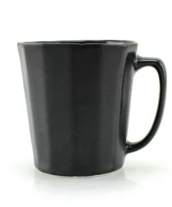 The Bright Angle Monday Porcelain Mug - Mica Black