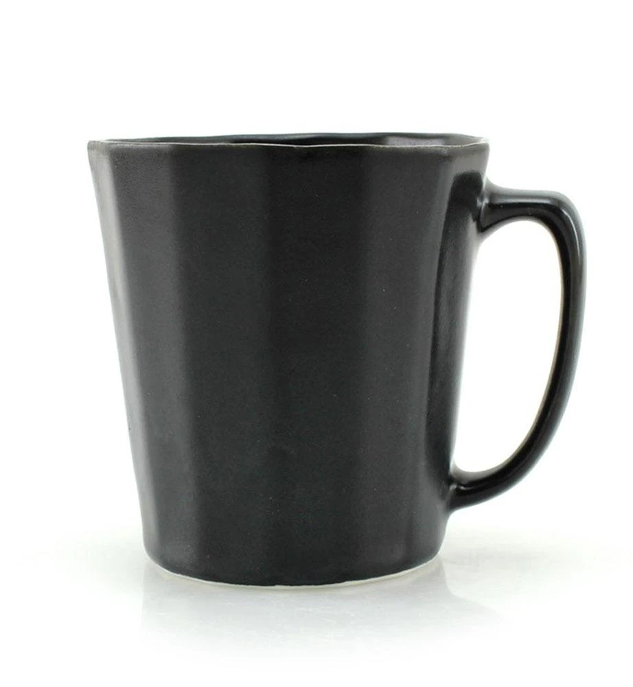 The Bright Angle Monday Porcelain Mug - Mica Black The Bright Angle Monday Porcelain Mug - Mica Black