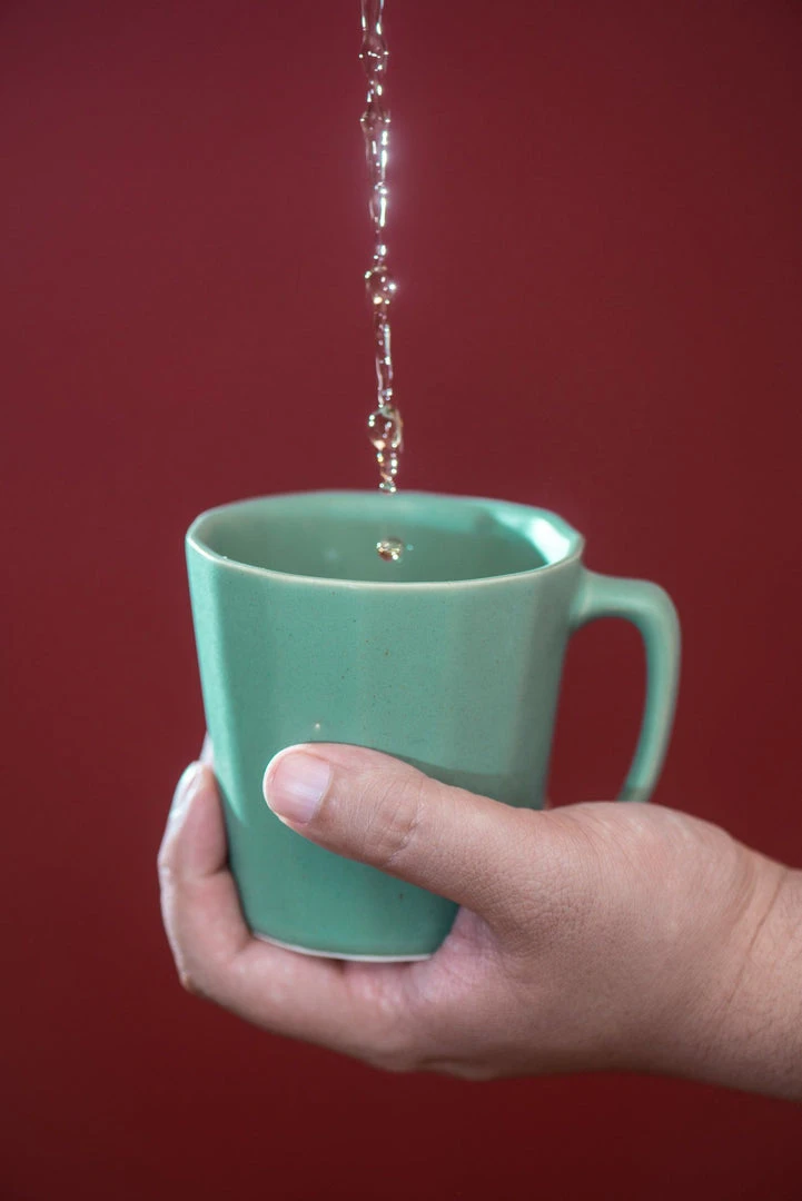 The Bright Angle Monday Porcelain Mug - Rosemary Green Kitchen + Dining The Bright Angle Monday Porcelain Mug - Rosemary Green Kitchen + Dining
