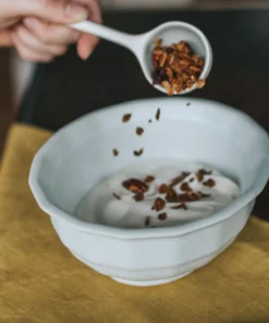 The Bright Angle Kitchen + Dining Porcelain Soup Bowl - Silk White