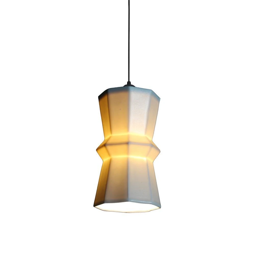 The Bright Angle Tessellation 1 Porcelain Pendant Light The Bright Angle Tessellation 1 Porcelain Pendant Light