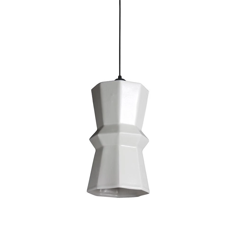 The Bright Angle Tessellation 1 Porcelain Pendant Light The Bright Angle Tessellation 1 Porcelain Pendant Light