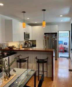 The Bright Angle Tessellation 2 Porcelain Pendant Light