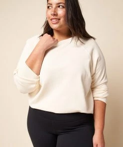 The Standard Stitch College Sweatshirt - Bone