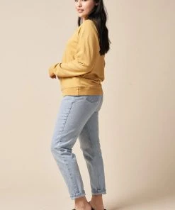 The Standard Stitch College Sweatshirt - Golden Clothing