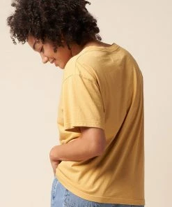 The Standard Stitch Clothing Relaxed V - Golden