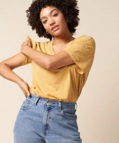 The Standard Stitch Clothing Relaxed V - Golden